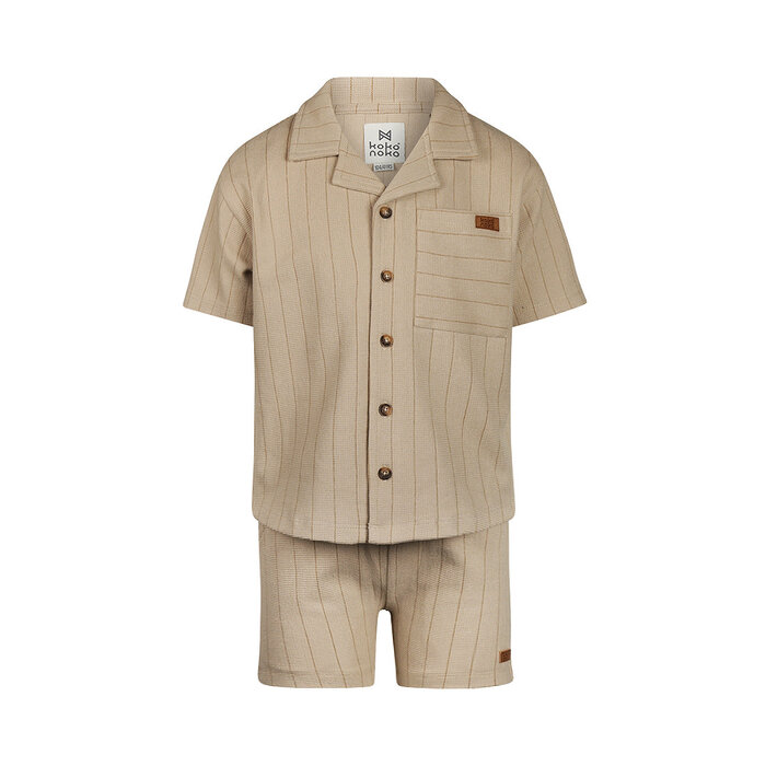 Koko Noko 2 pc set Pebble, loose fit, Shirt ss, Shorts