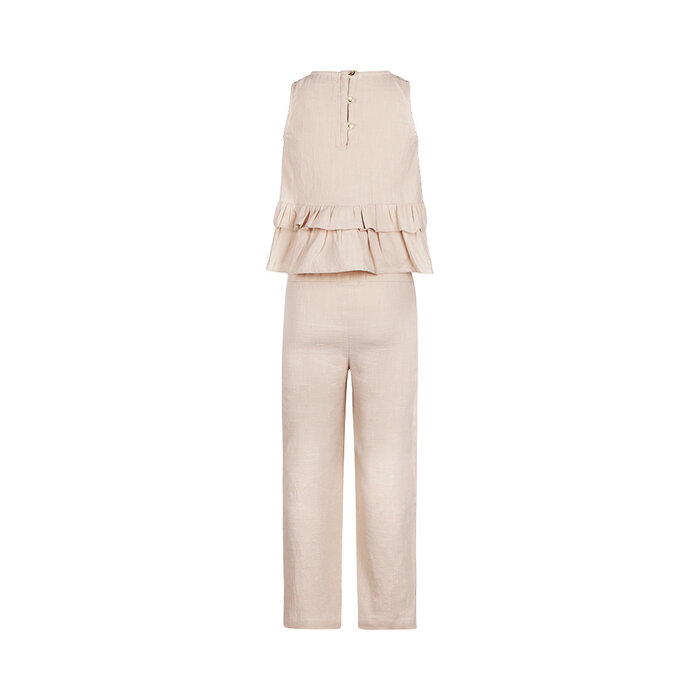 Koko Noko 2 pc set Sand,loose fit,Top,Trousers,wide leg