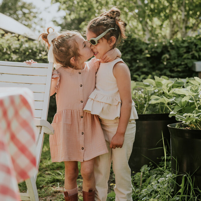 Koko Noko 2 pc set Sand,loose fit,Top,Trousers,wide leg