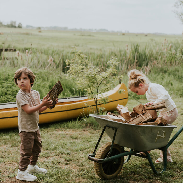 Koko Noko Trousers, cargo Faded brown