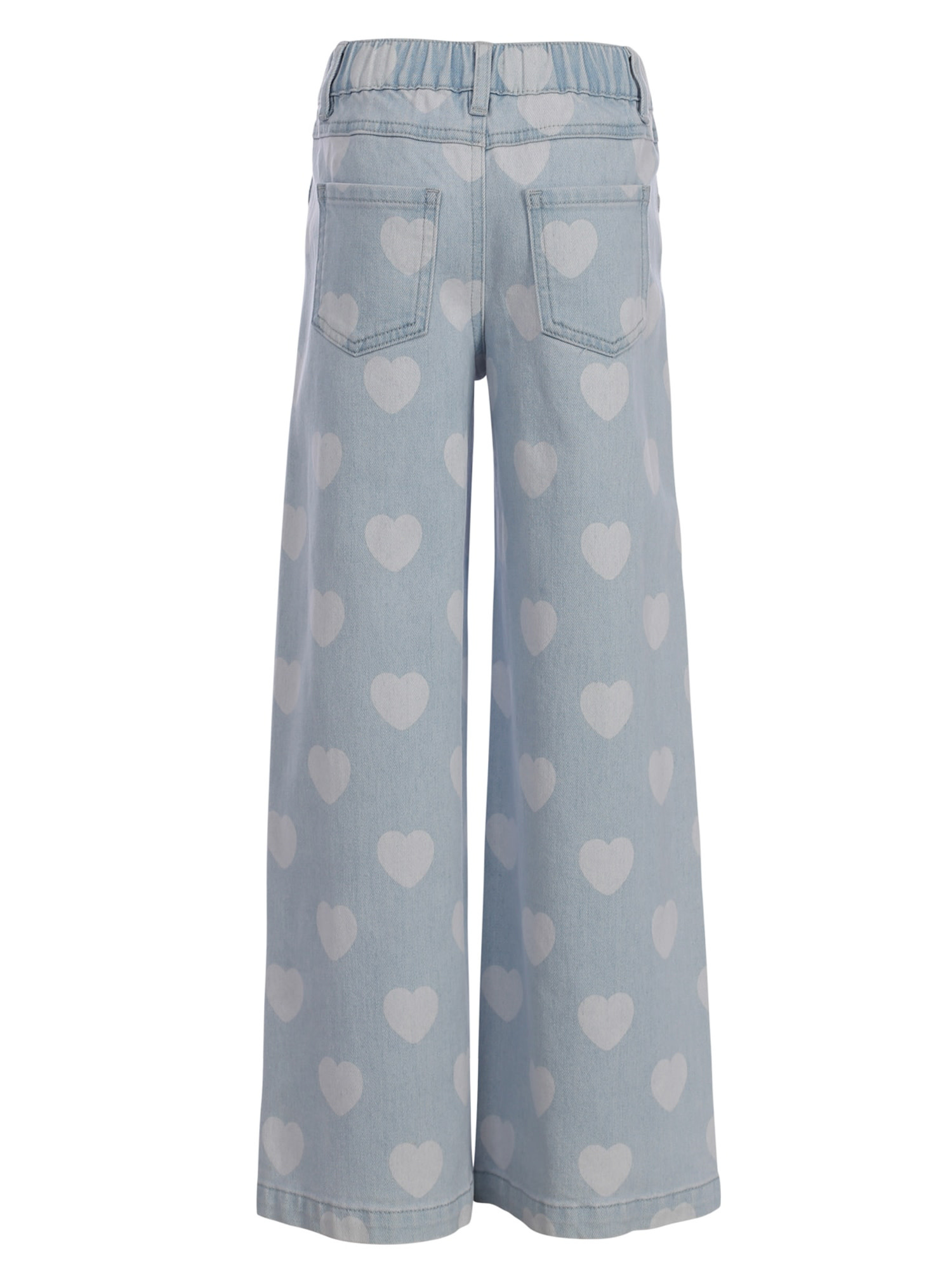 Looxs Little Heart wideleg Denim Heart denim
