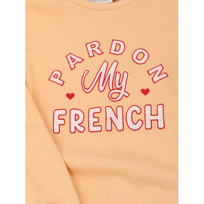 Looxs Little Lurex Sweater BANANA SHAKE