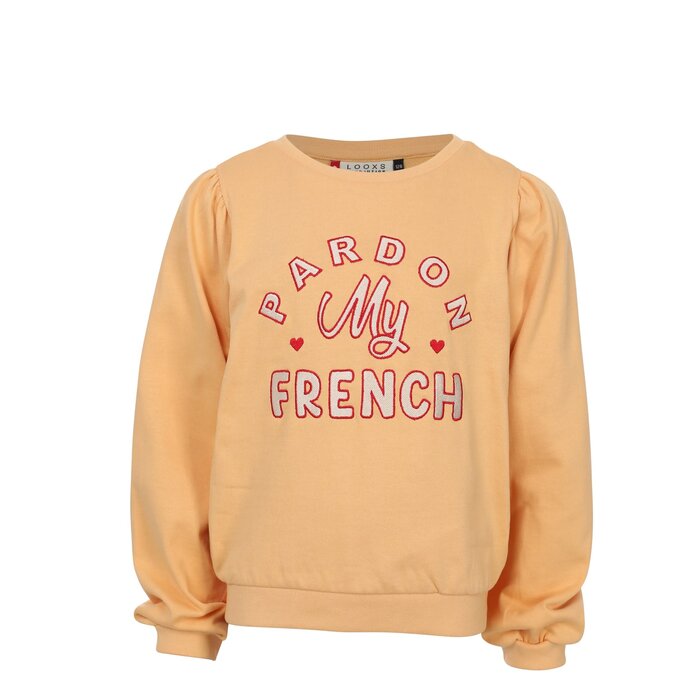Looxs Little Lurex Sweater BANANA SHAKE