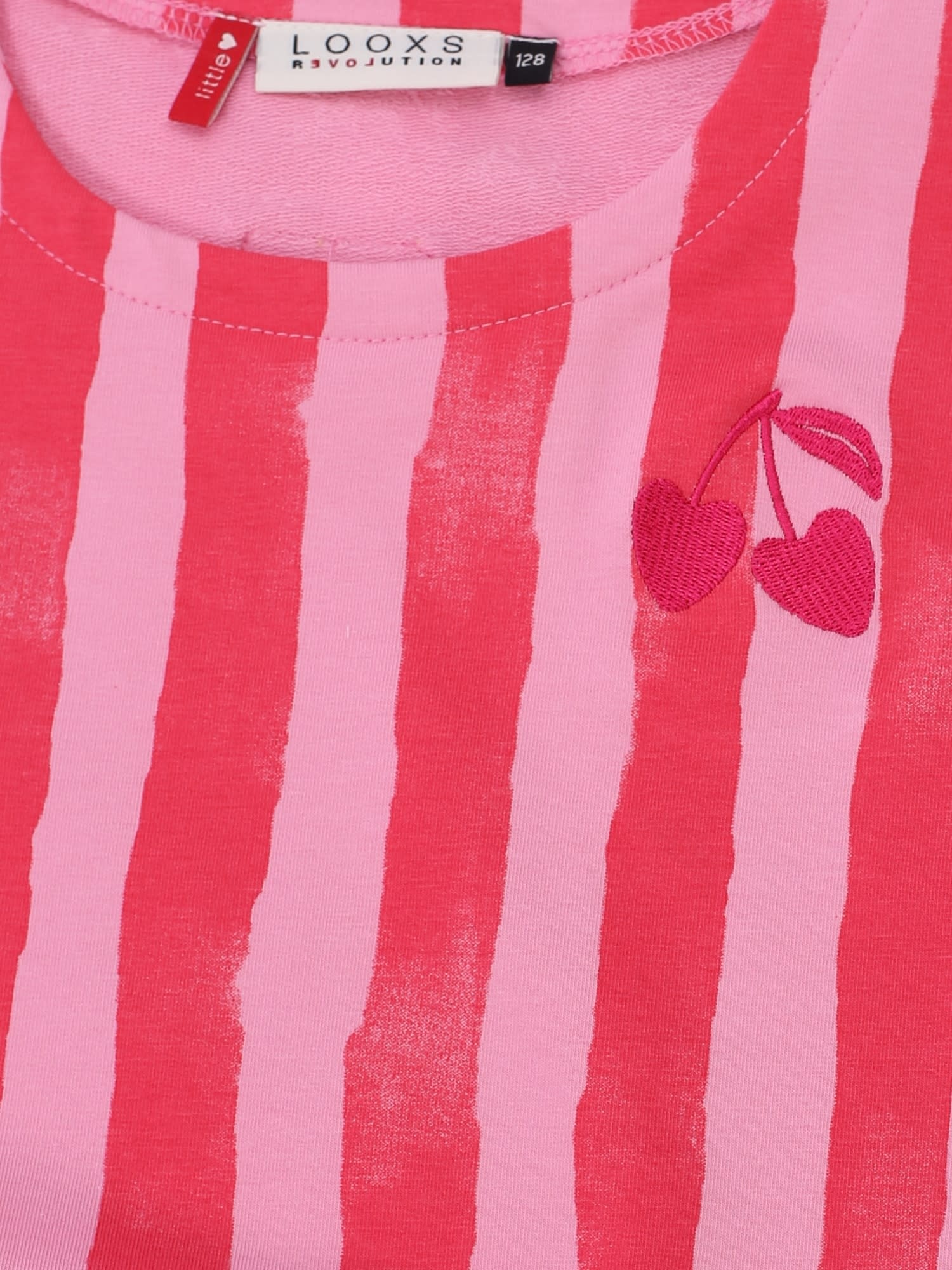 Looxs Little Striped Sweat Dress SS Stripe