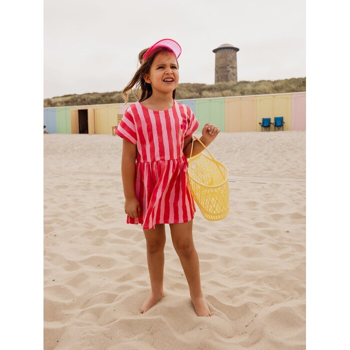 Looxs Little Striped Sweat Dress SS Stripe