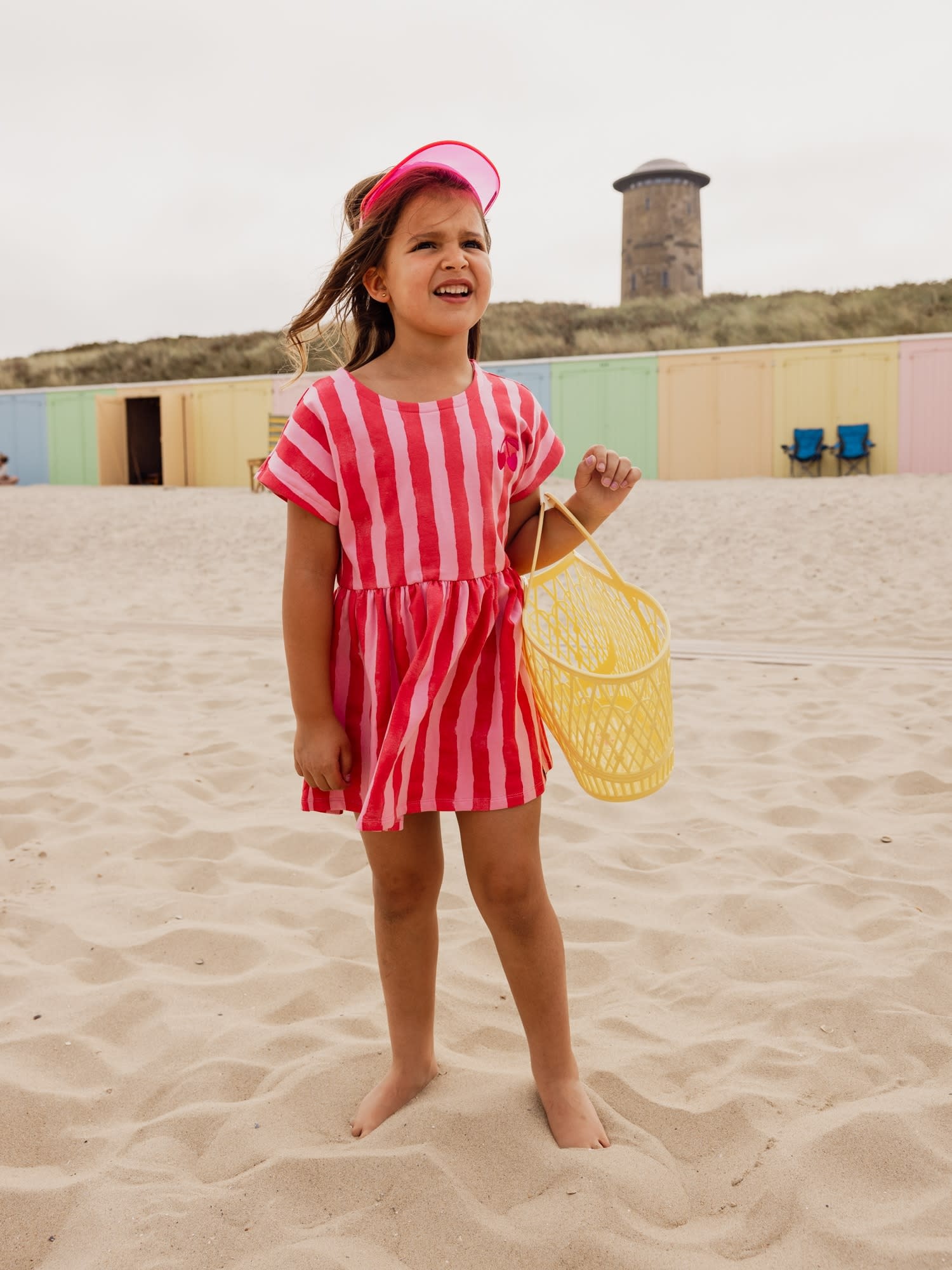 Looxs Little Striped Sweat Dress SS Stripe