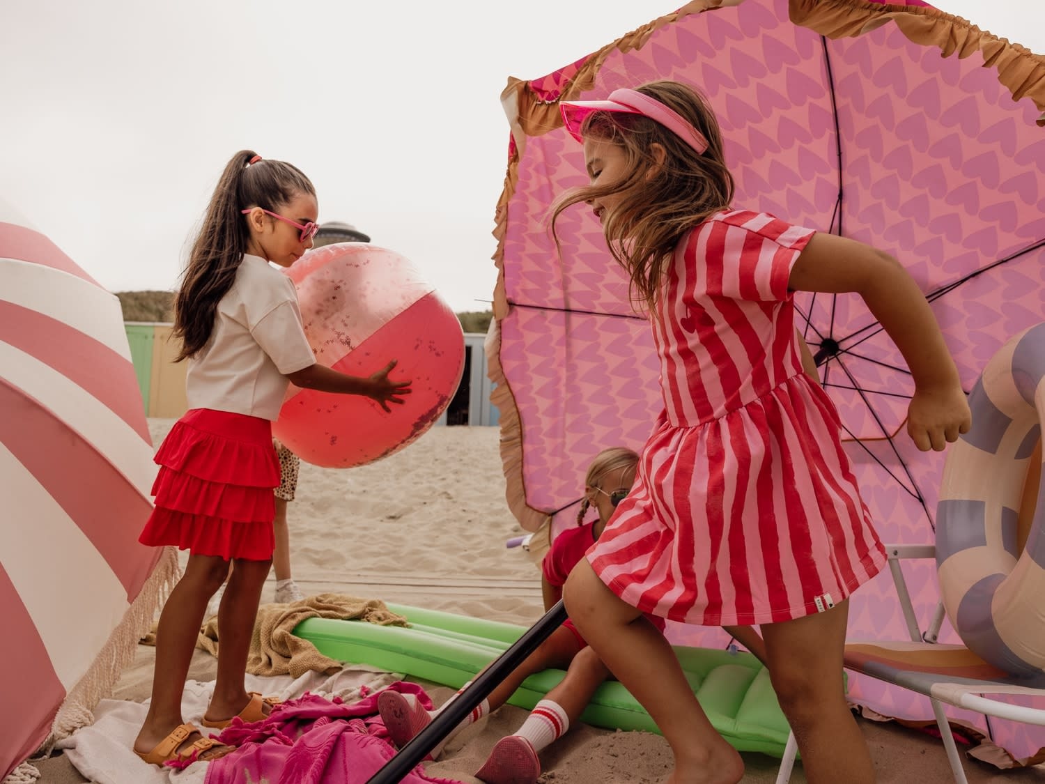 Looxs Little Striped Sweat Dress SS Stripe