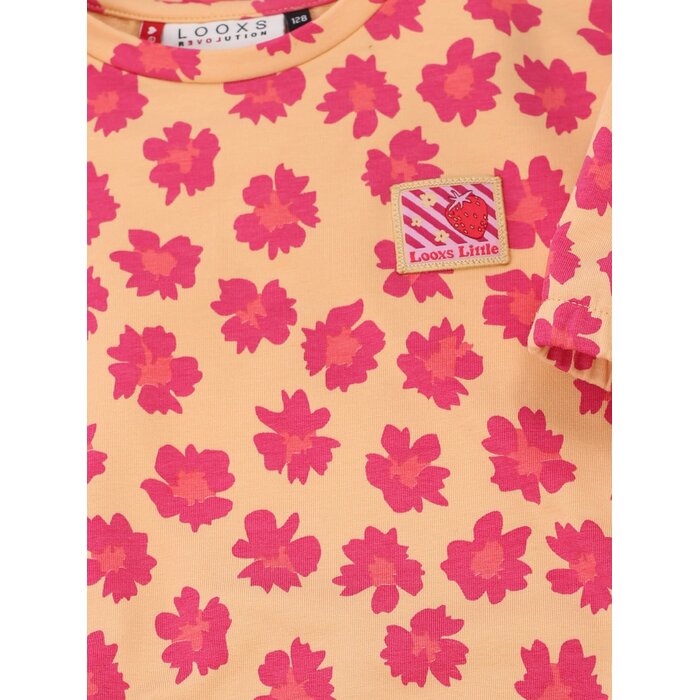 Looxs Little Sweater SS Wildflower aop