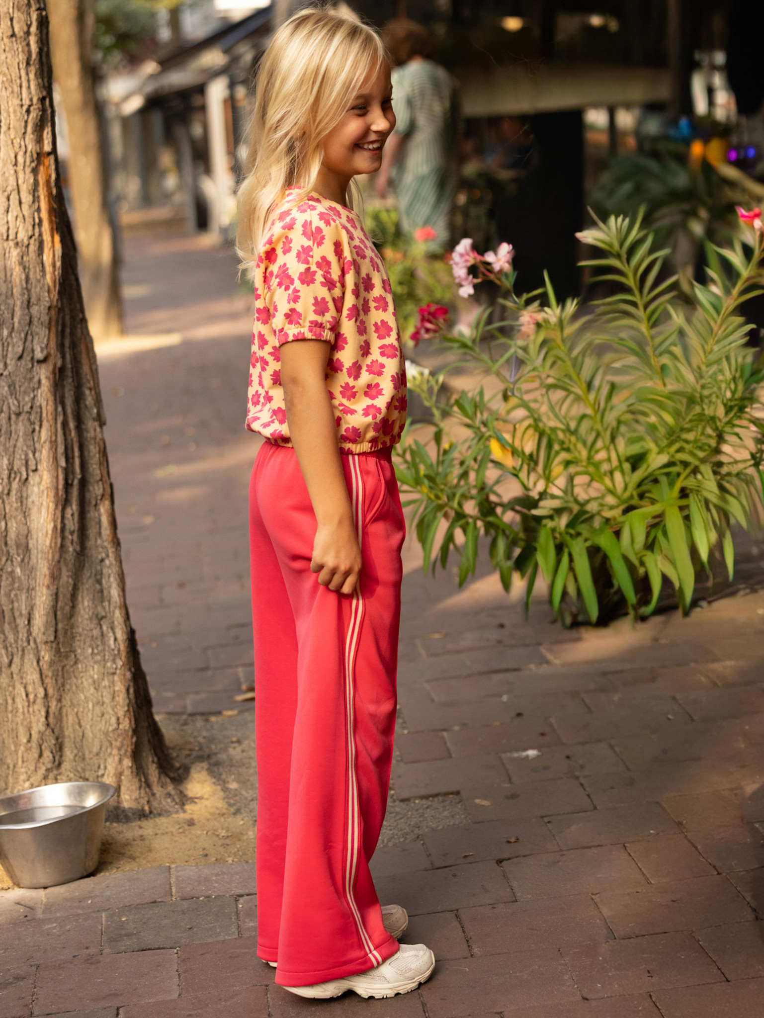 Looxs Little Sweater SS Wildflower aop