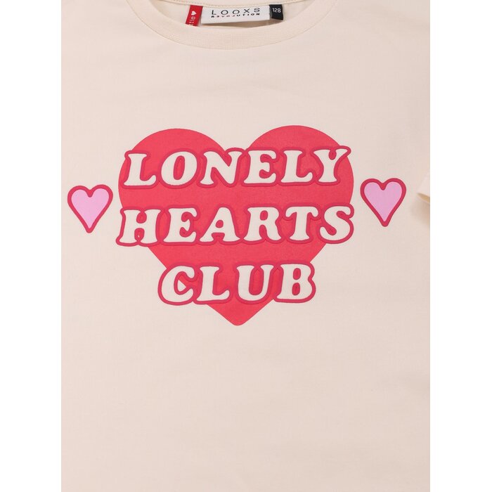 Looxs Little T-shirt SS Creamy