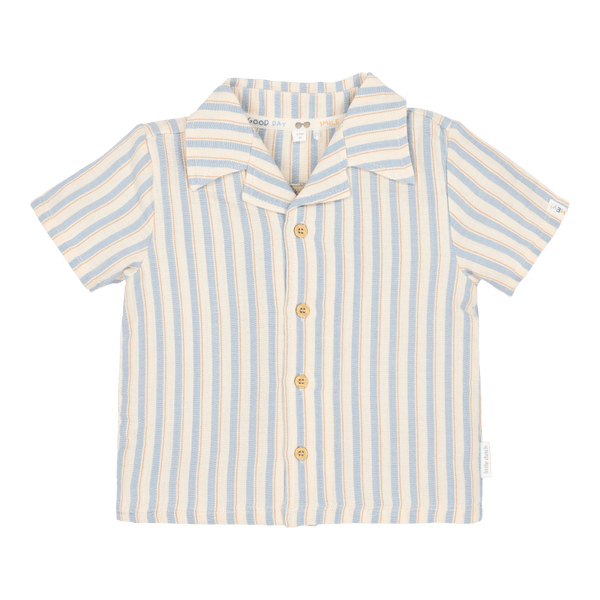 Little Dutch Blouse korte mouw Multi Stripe