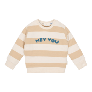 Little Dutch Sweater Biscuit Stripe