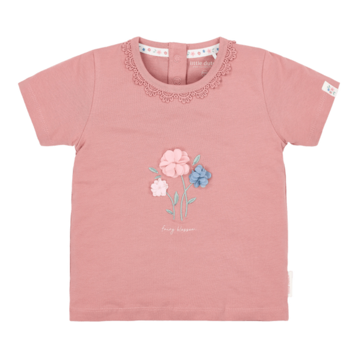 Little Dutch T-shirt korte mouw Pink Blush