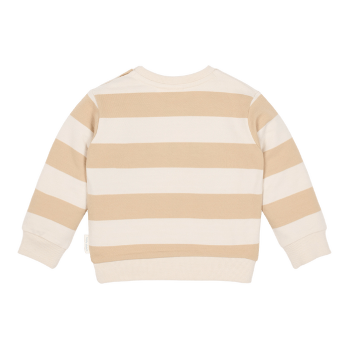 Little Dutch Sweater Biscuit Stripe