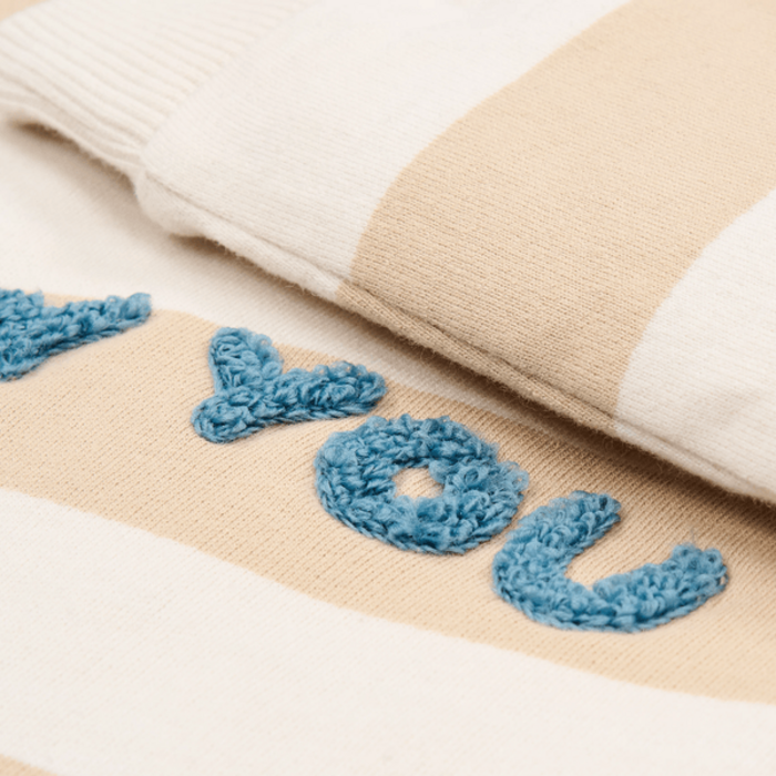 Little Dutch Sweater Biscuit Stripe