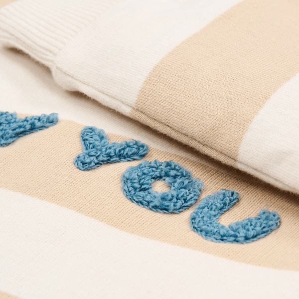 Little Dutch Sweater Biscuit Stripe