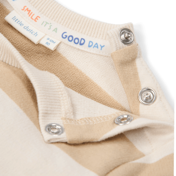 Little Dutch Sweater Biscuit Stripe