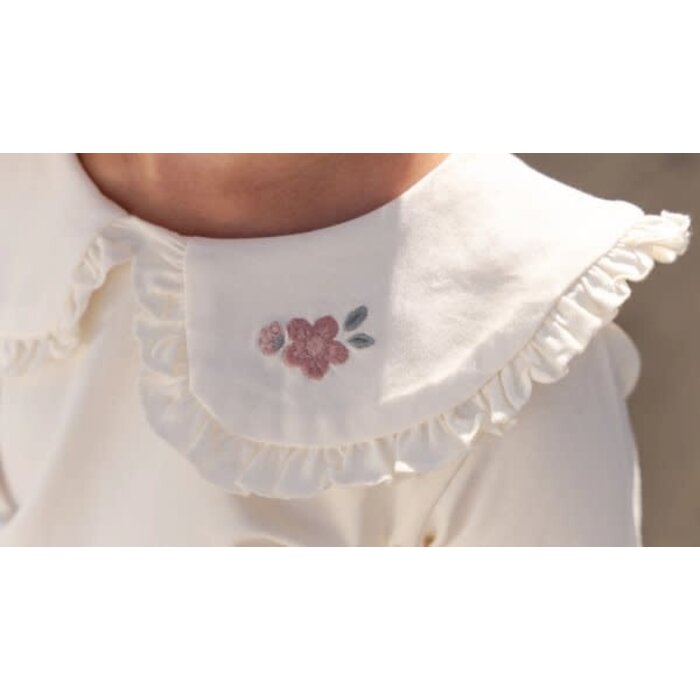 Little Dutch T-shirt korte mouw Creme CL26021020