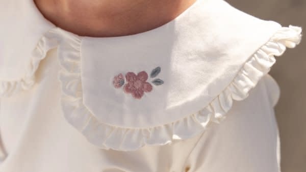 Little Dutch T-shirt korte mouw Creme CL26021020