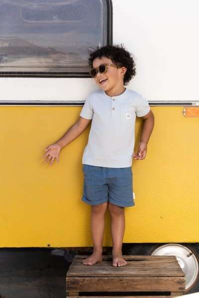 Little Dutch T-shirt korte mouw Light Blue