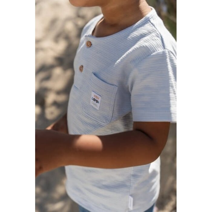 Little Dutch T-shirt korte mouw Light Blue