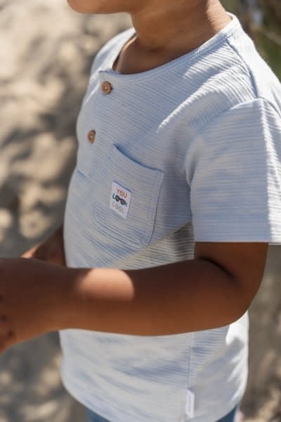 Little Dutch T-shirt korte mouw Light Blue