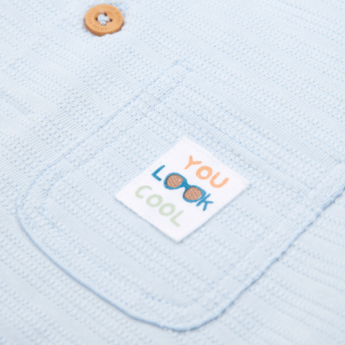 Little Dutch T-shirt korte mouw Light Blue