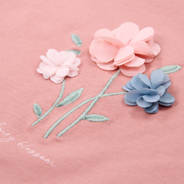 Little Dutch T-shirt korte mouw Pink Blush