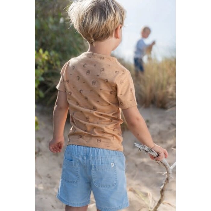 Little Dutch T-shirt korte mouw Rust