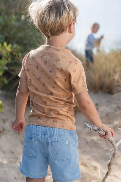 Little Dutch T-shirt korte mouw Rust