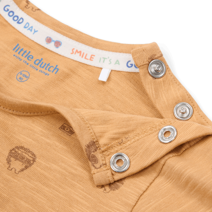 Little Dutch T-shirt korte mouw Rust