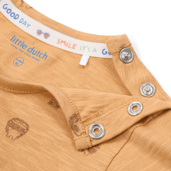 Little Dutch T-shirt korte mouw Rust