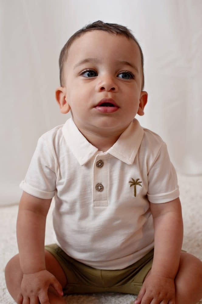 Feetje Short Groen - Safari Savage