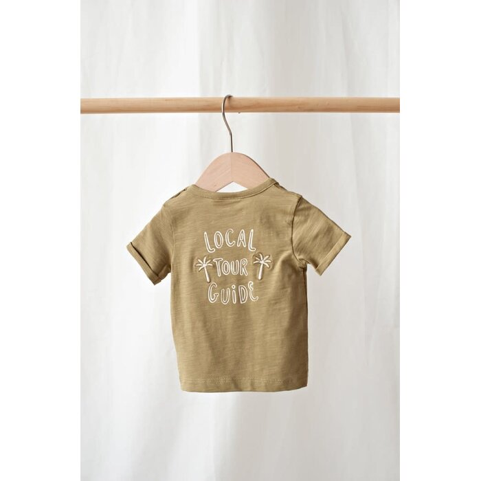 Feetje T-shirt Groen - Safari Savage