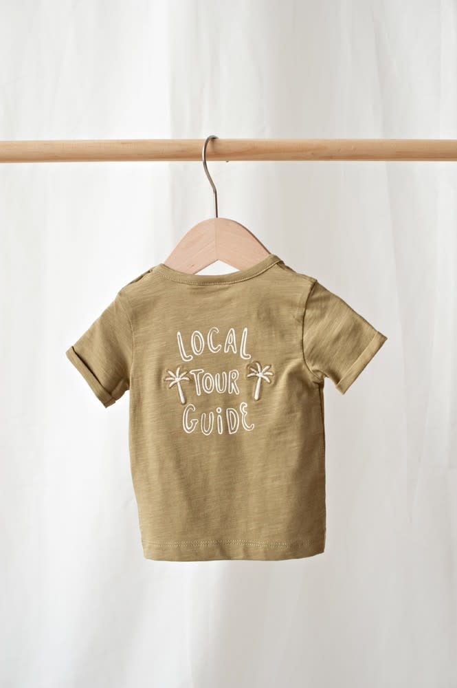 Feetje T-shirt Groen - Safari Savage