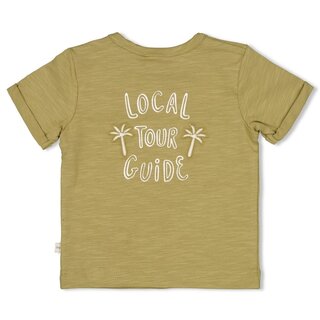 Feetje T-shirt Groen - Safari Savage