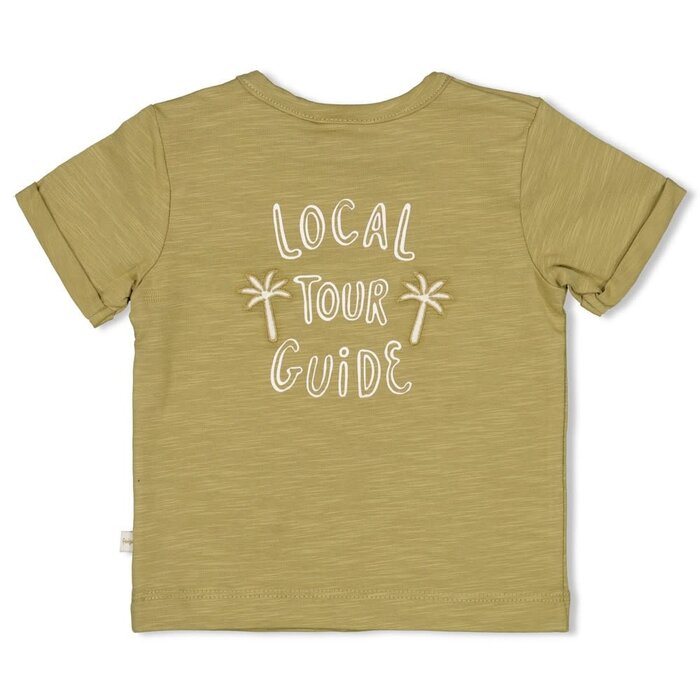 Feetje T-shirt Groen - Safari Savage