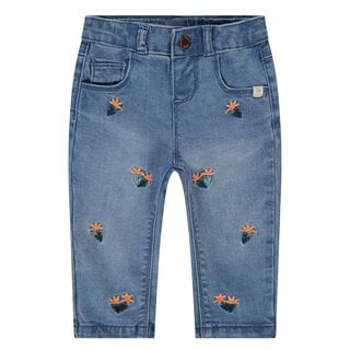 Babyface baby girls denim pants Medium blue BBE26128200