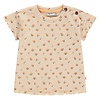 baby girls t-shirt short sleeve Light orange