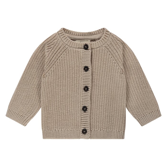 A Tiny Story baby cardigan Nougat