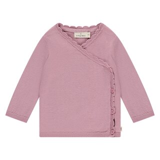 A Tiny Story baby cross body cardigan Rouge