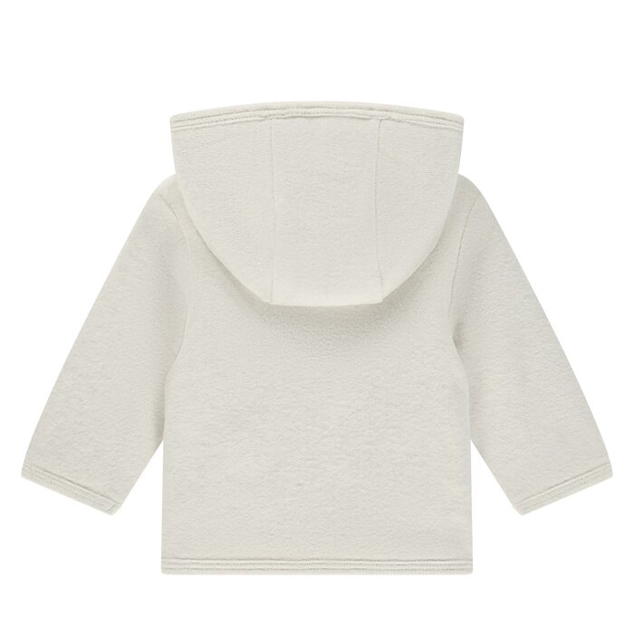 A Tiny Story baby jacket ecru melange