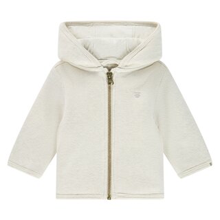 A Tiny Story baby jacket ecru melange
