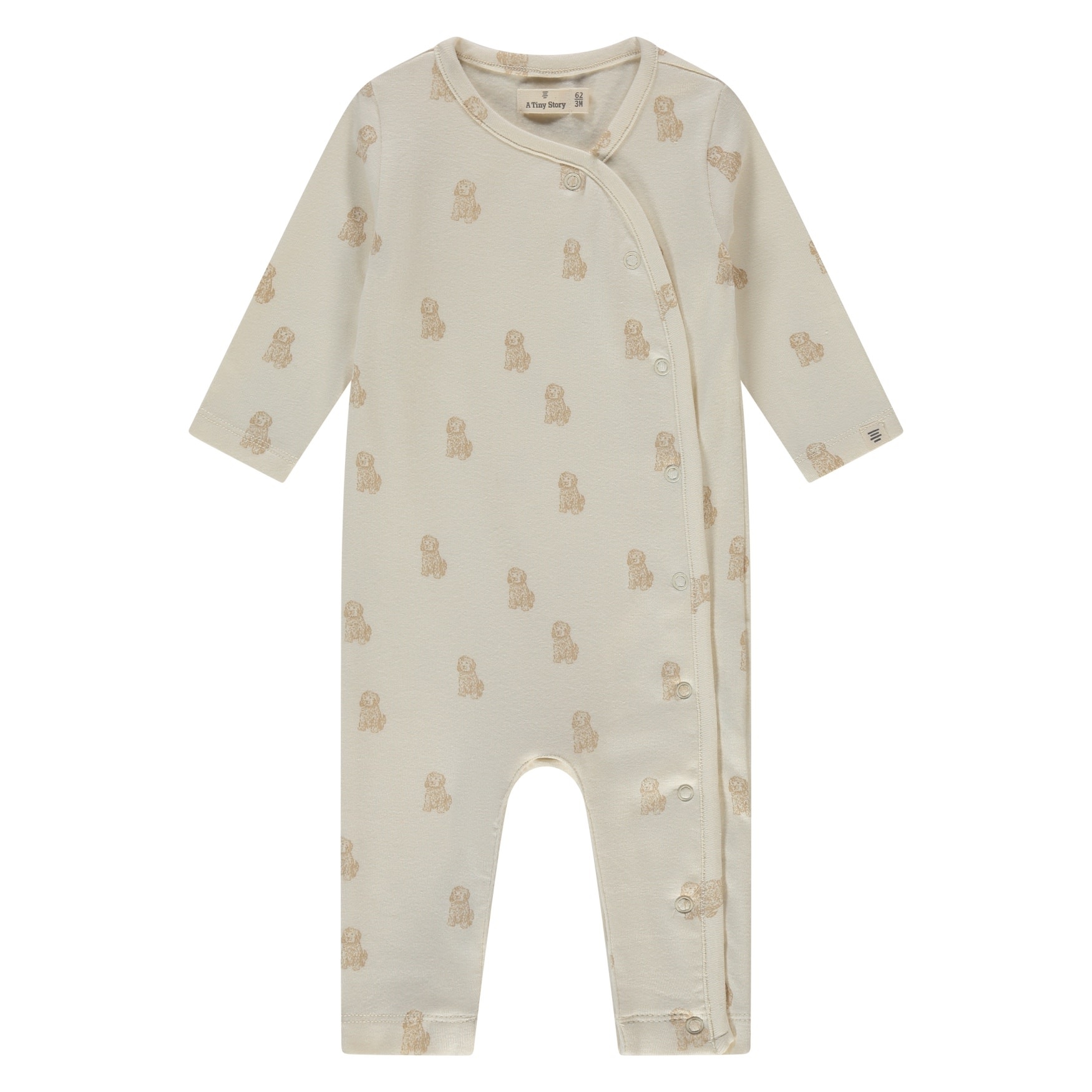 A Tiny Story baby suit Ecru