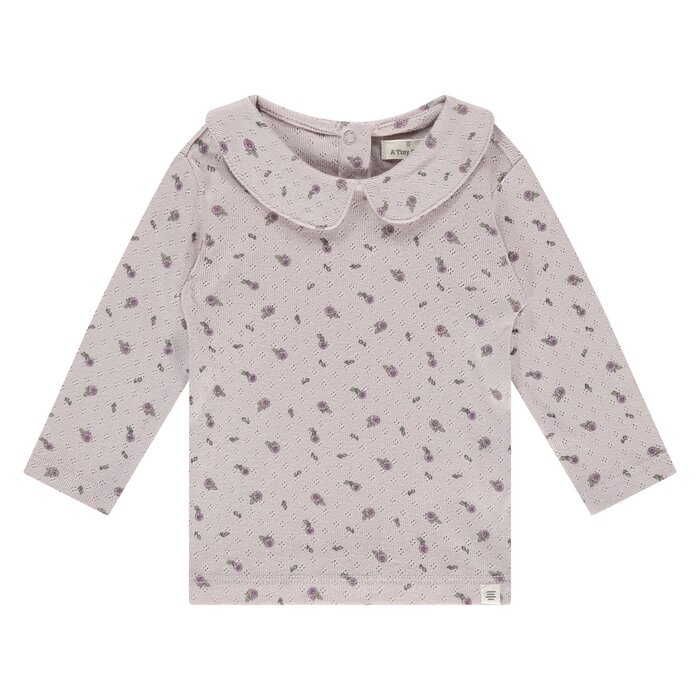 A Tiny Story baby t-shirt long sleeve Light mauve