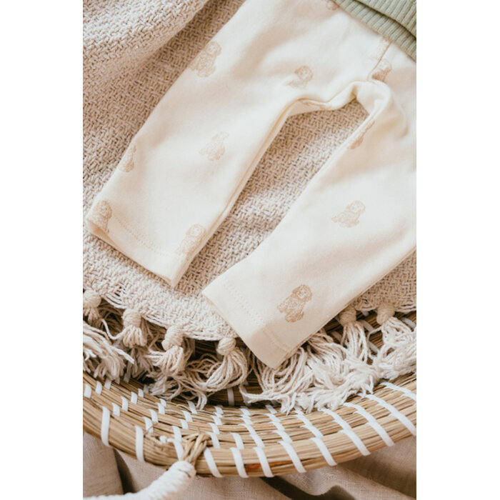 A Tiny Story baby pants Ecru