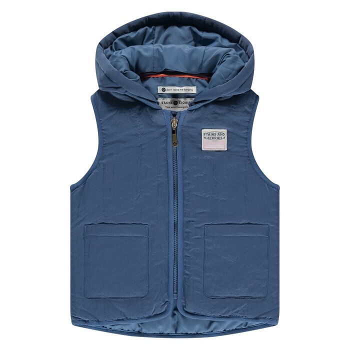 Stains & Stories boys bodywarmer Water
