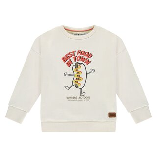 Stains & Stories boys sweatshirt Off-White