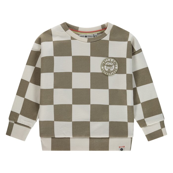 Stains & Stories boys sweatshirt Sand