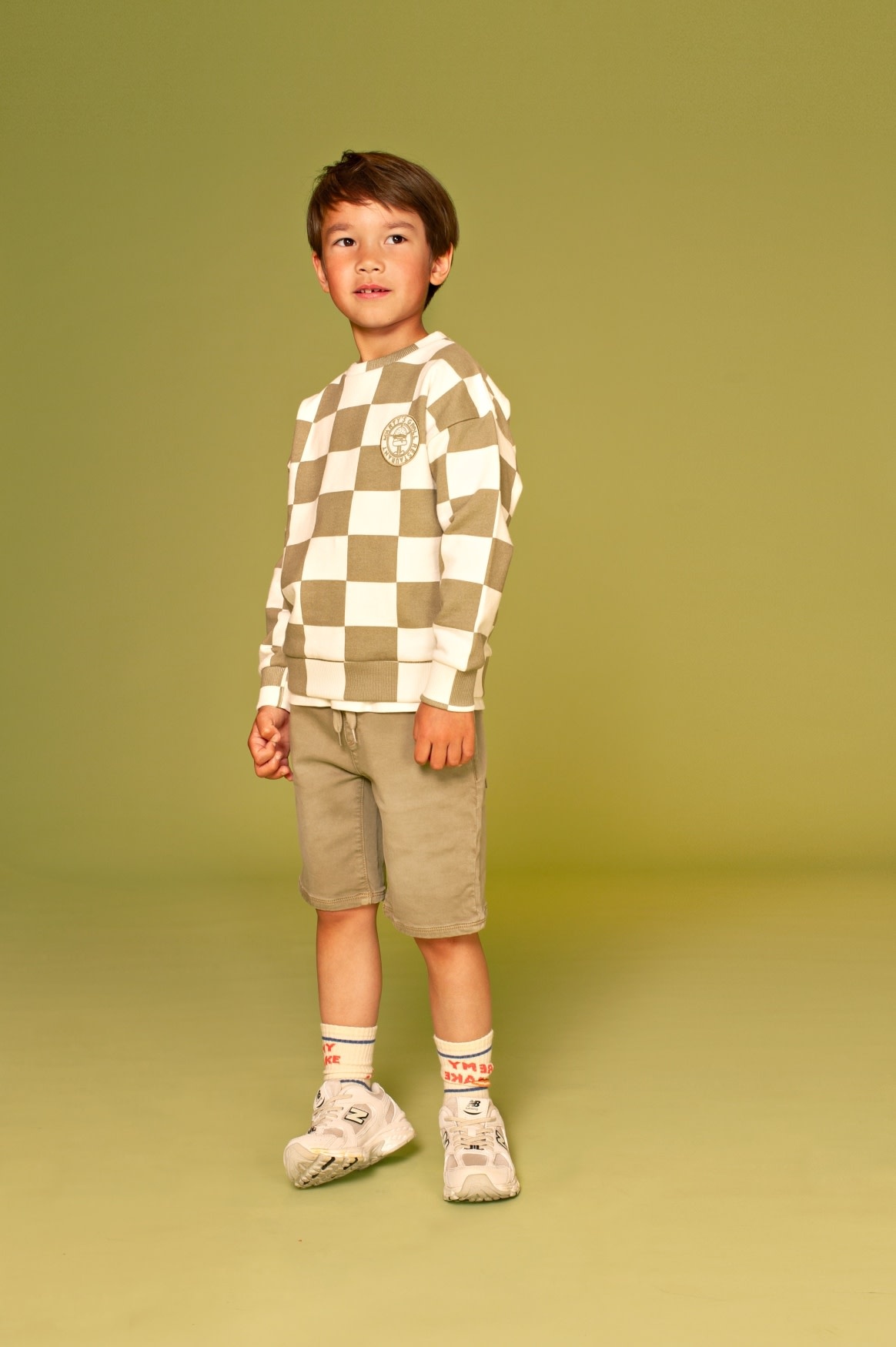 Stains & Stories boys sweatshirt Sand